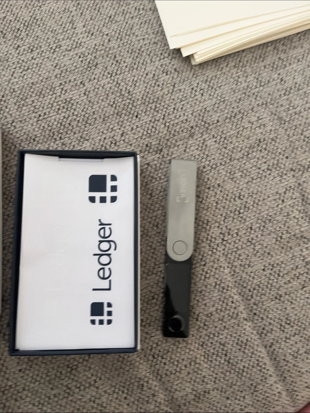 Never used Ledger Nano X Wallet - Black